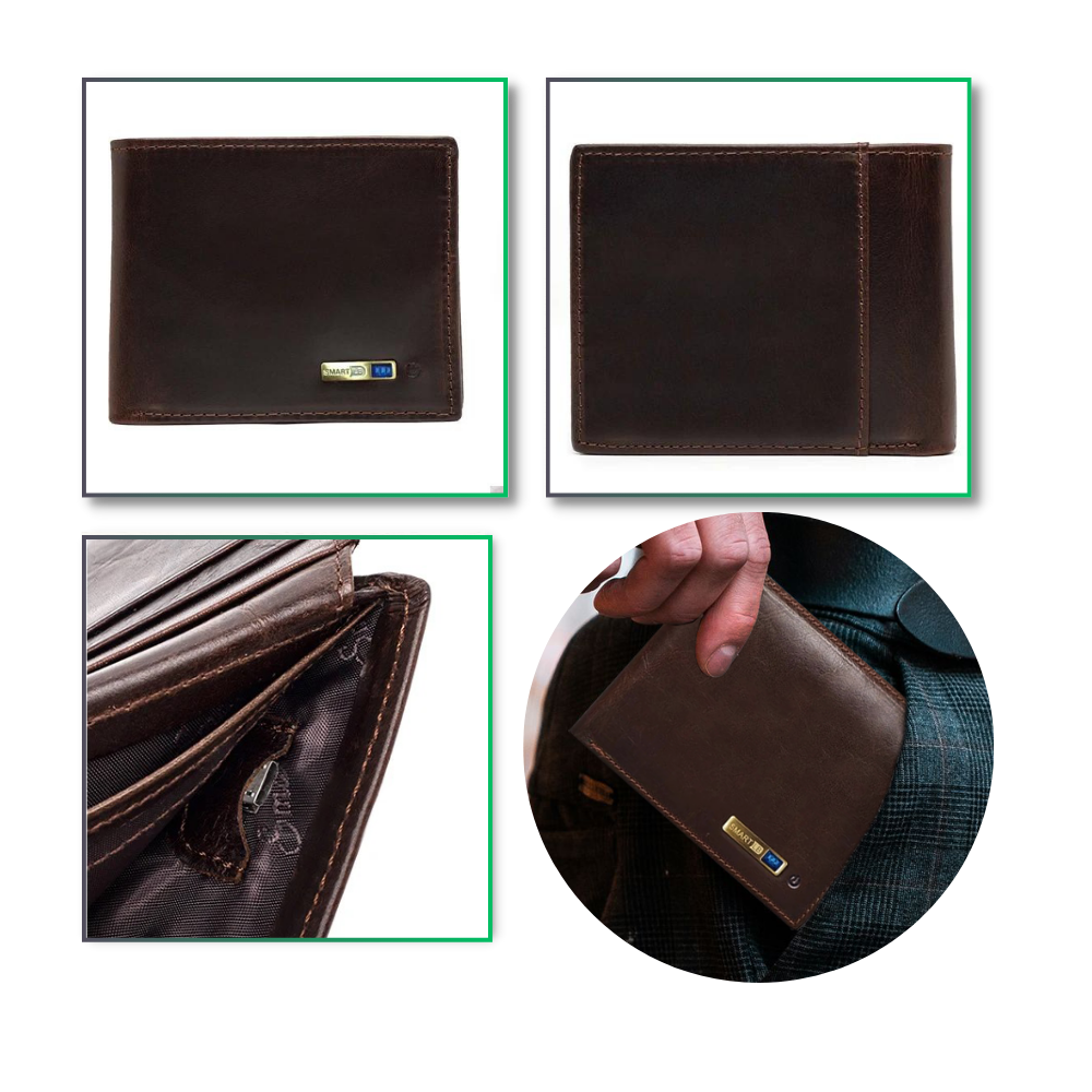 Smart Sophisticated Leather Wallet - Ozerty