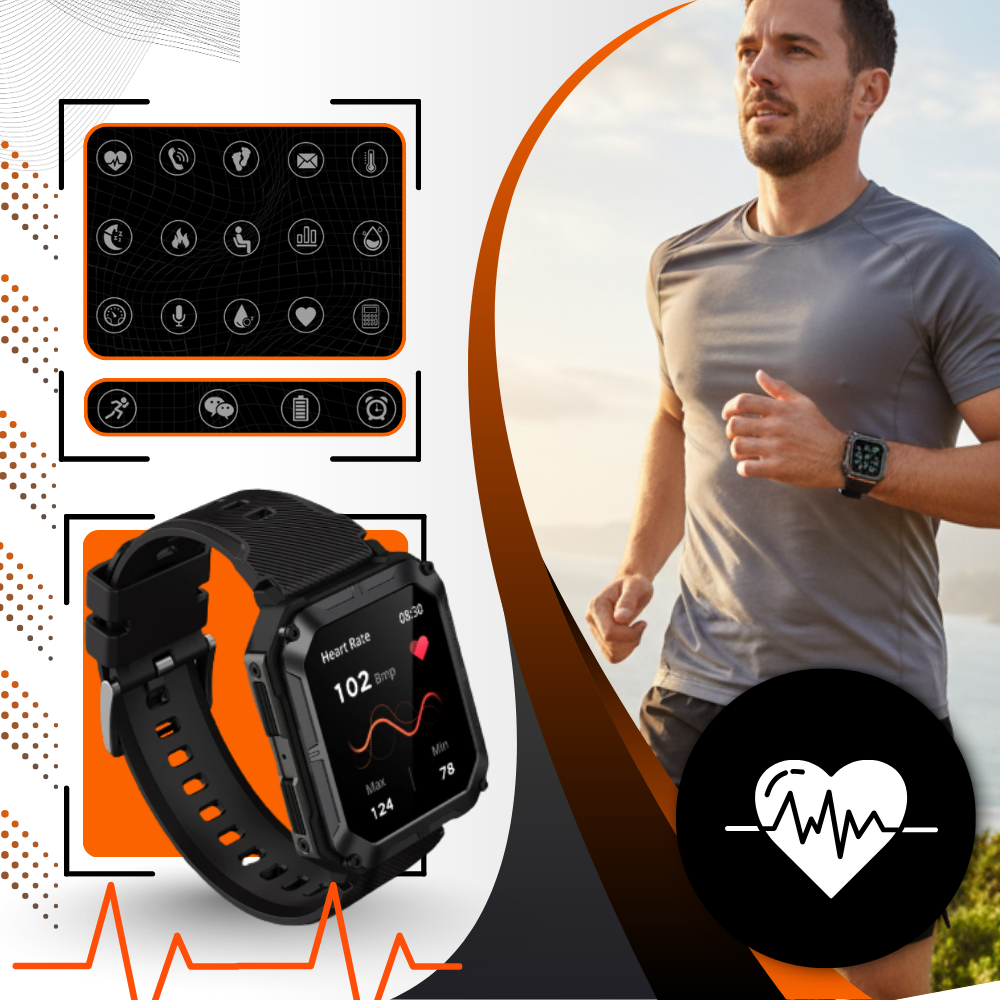 Smart Tactical Armor Watch - Ozerty