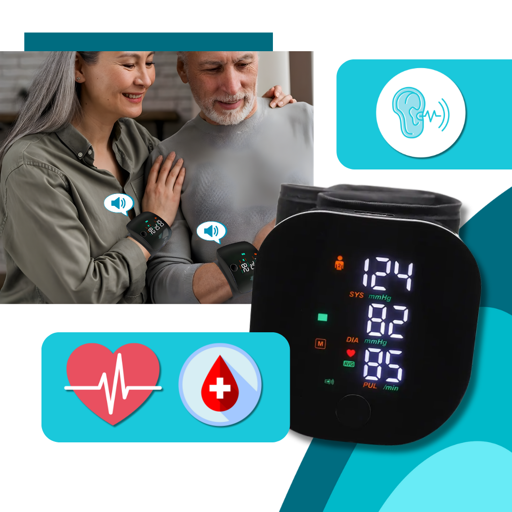 Smart Wrist BP Monitor - Ozerty