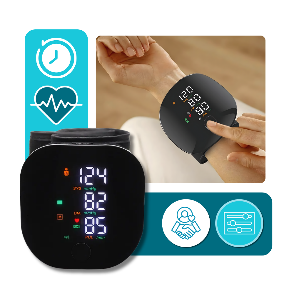 Smart Wrist BP Monitor - Ozerty