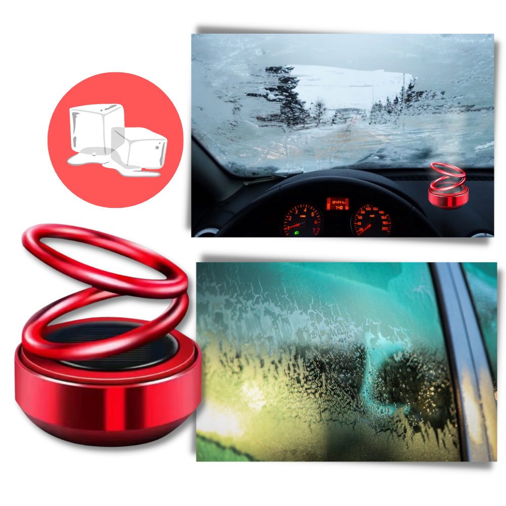 Solar-Powered Car Heater and Windshield Defroster - Ozerty