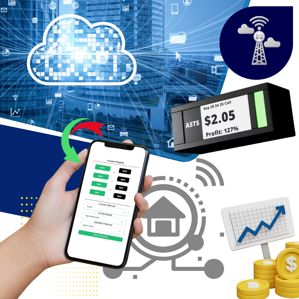 Stackable Live Crypto Ticker - Ozerty