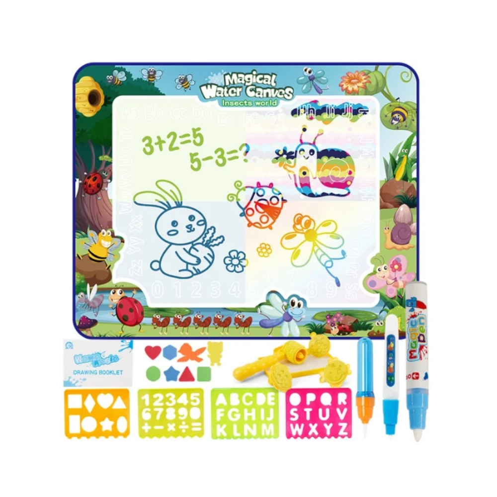 Stimulating Water Doodle Mat -Insects - Ozerty