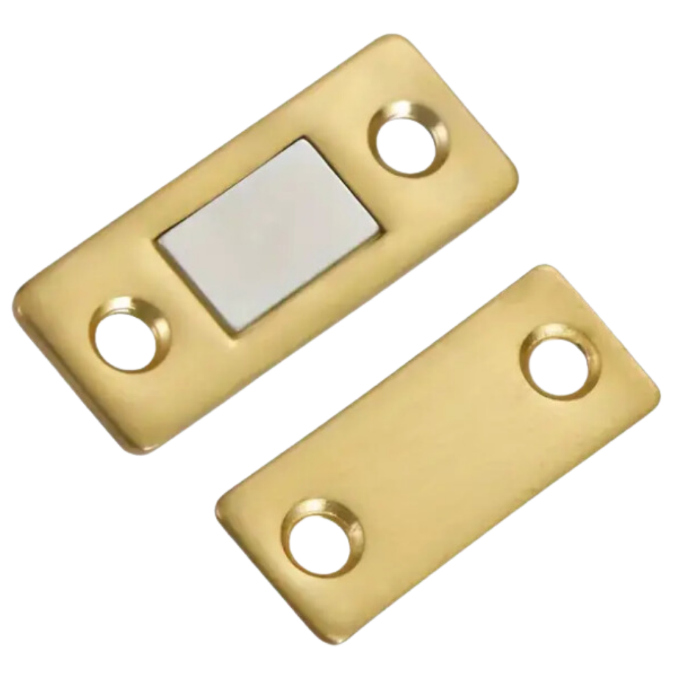 Strong Magnetic Cabinet Locks -Gold - Ozerty