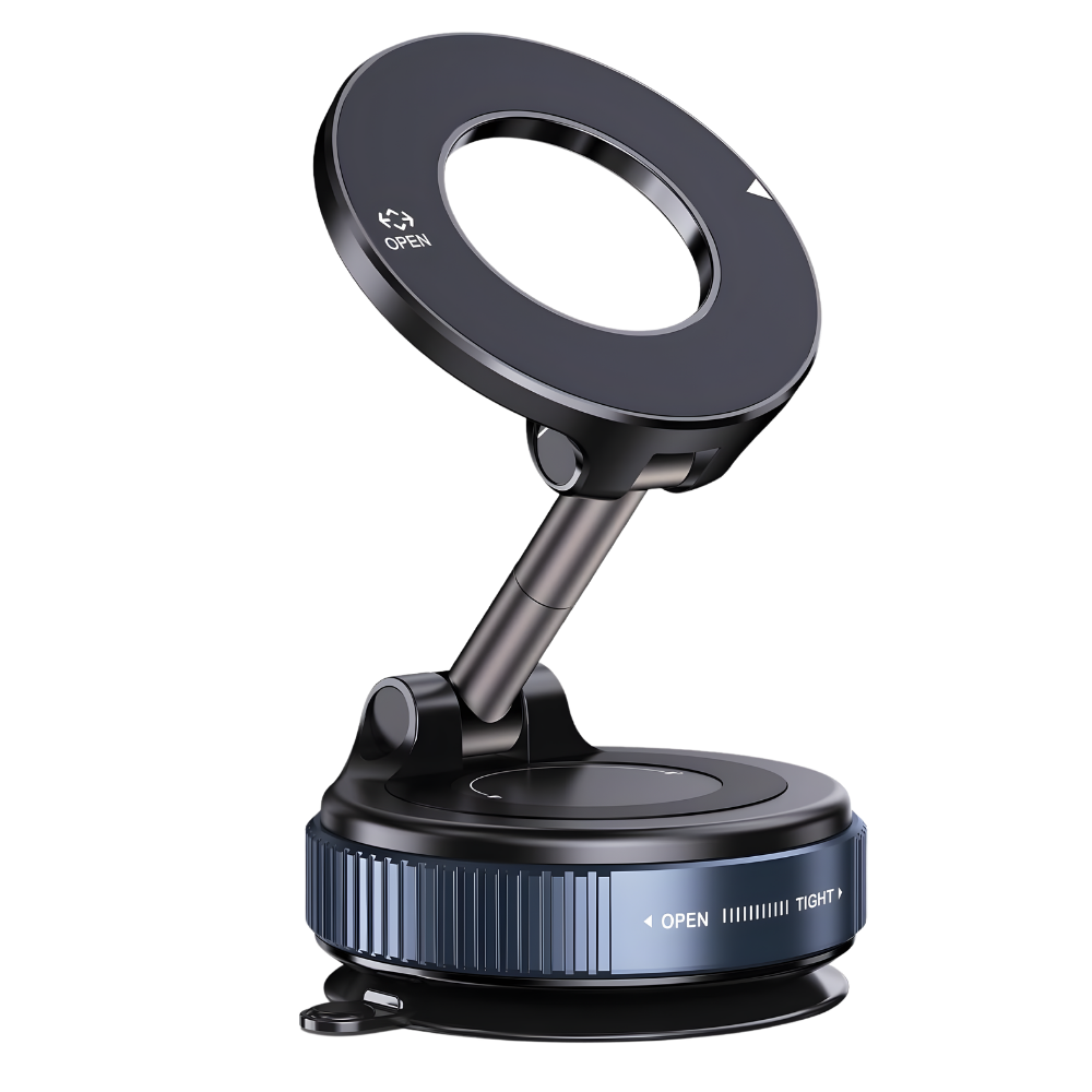 Sturdy Reliable Magnetic Phone Mount -Black - Ozerty