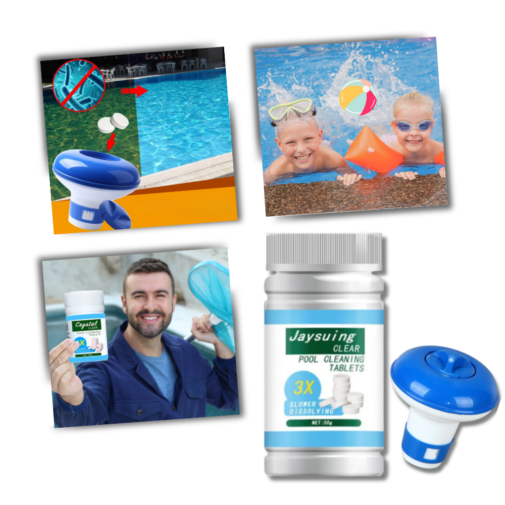 Super Purifying Chlorine Tablets Pool - Ozerty