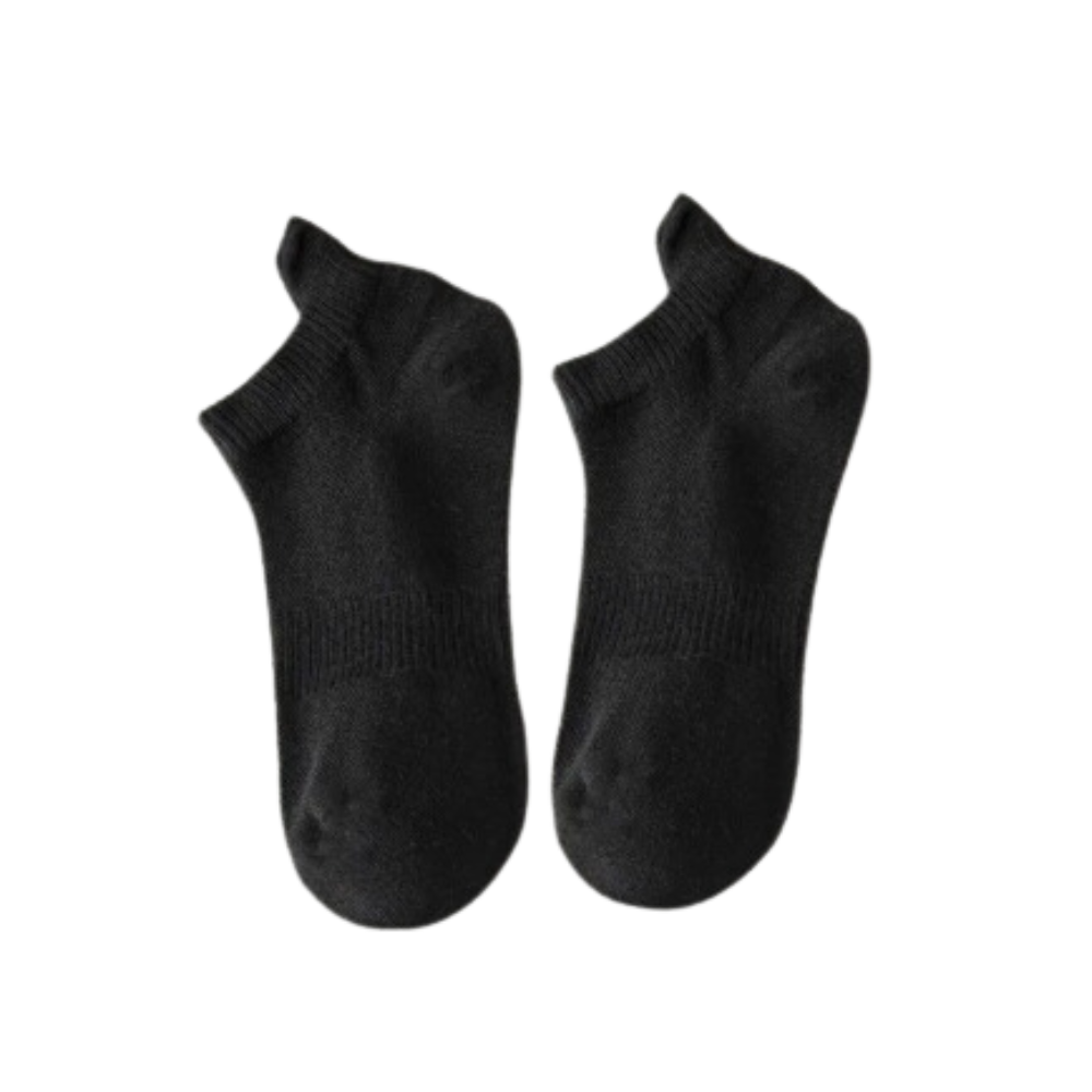 Supreme Comfort Men Ankle Socks -Black - Ozerty