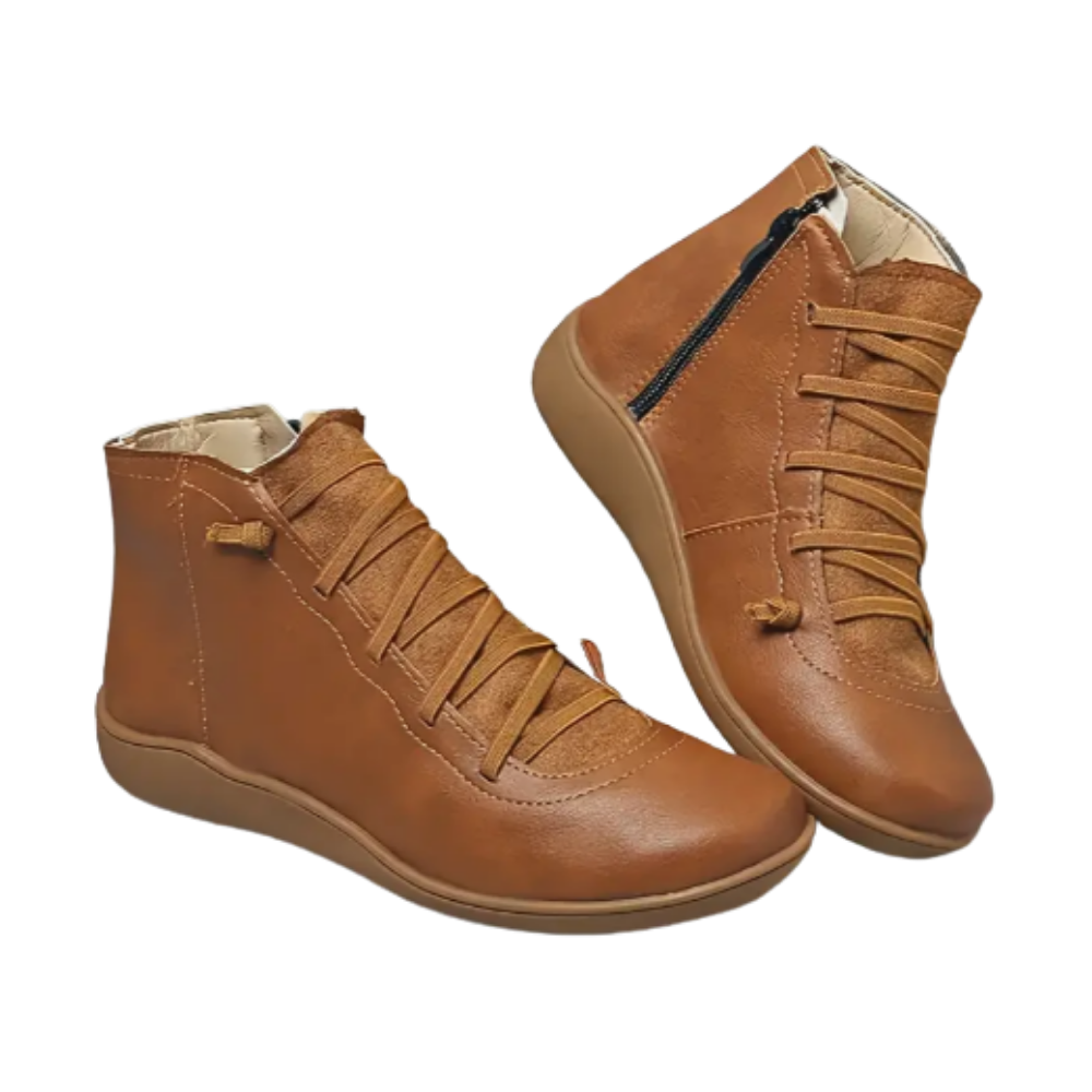 Unisex Trendy Arch Support Boots -Brown - Ozerty