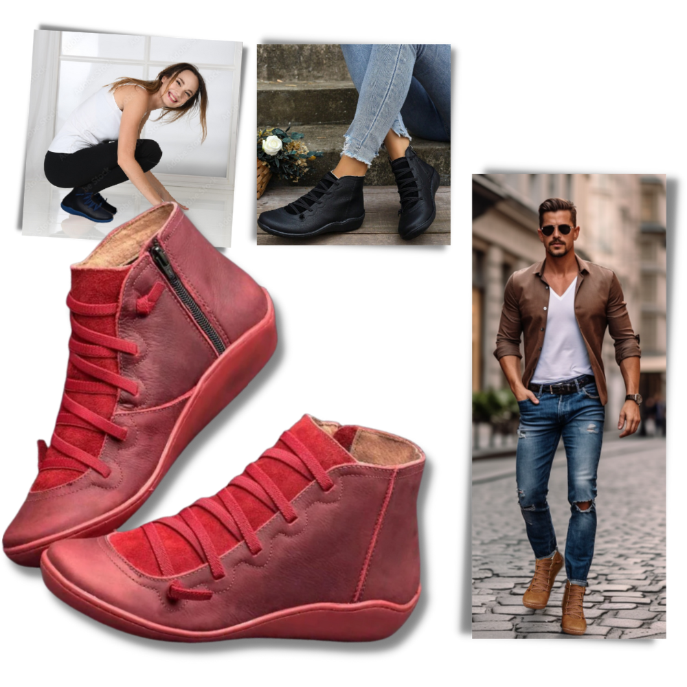 Unisex Trendy Arch Support Boots - Ozerty
