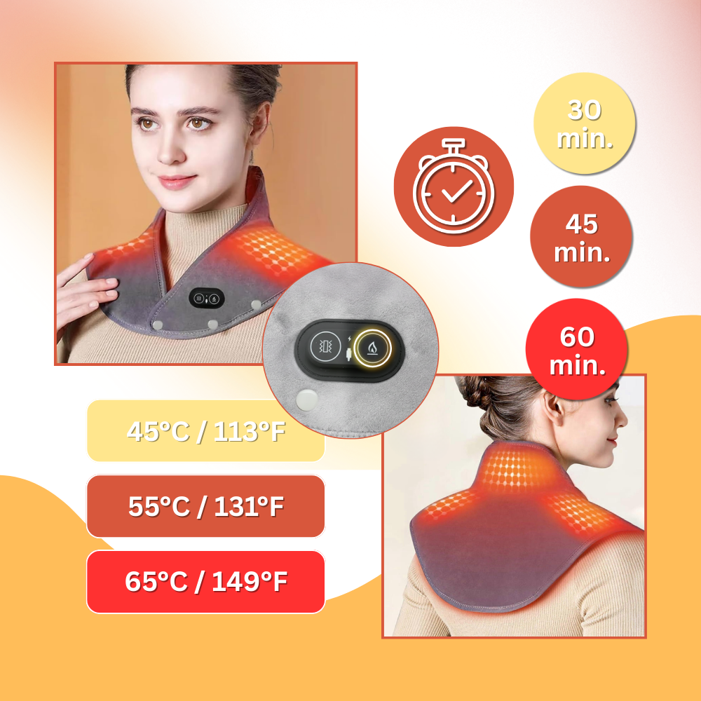 Velvet Mink Massage Heat Wrap - Ozerty