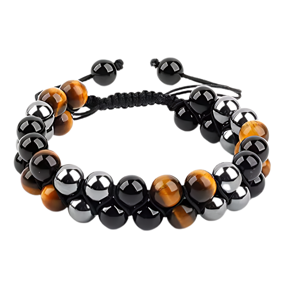 Water Resistant Bracelet Protection -Ebony Chestnut - Ozerty, Water Resistant Bracelet Protection -Tiger Eye - Ozerty, Water Resistant Bracelet Protection -Characoal Smoke - Ozerty