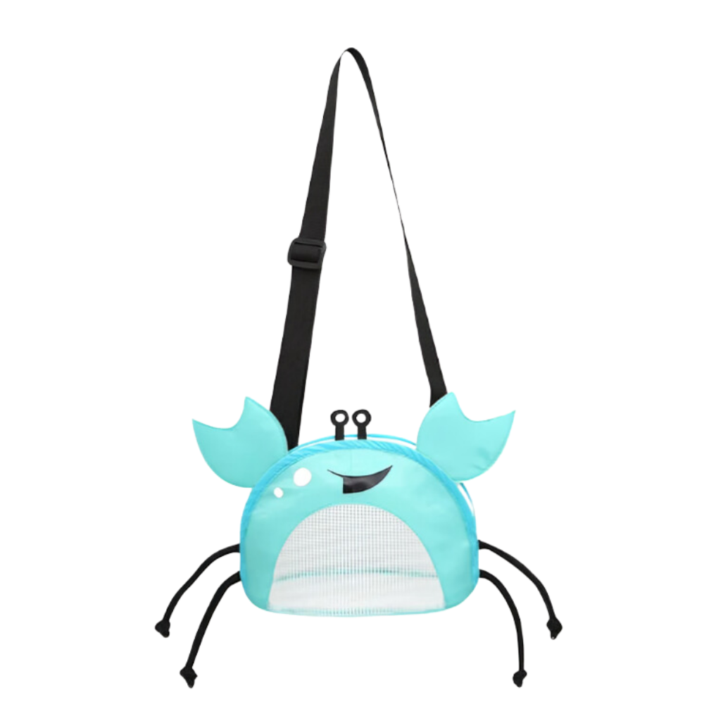 Waterproof Crab Child Beach Bag -Blue - Ozerty