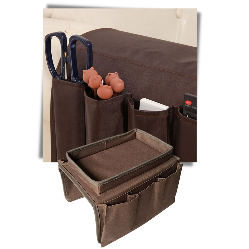 Hanging Storage Bag for Sofa Arm