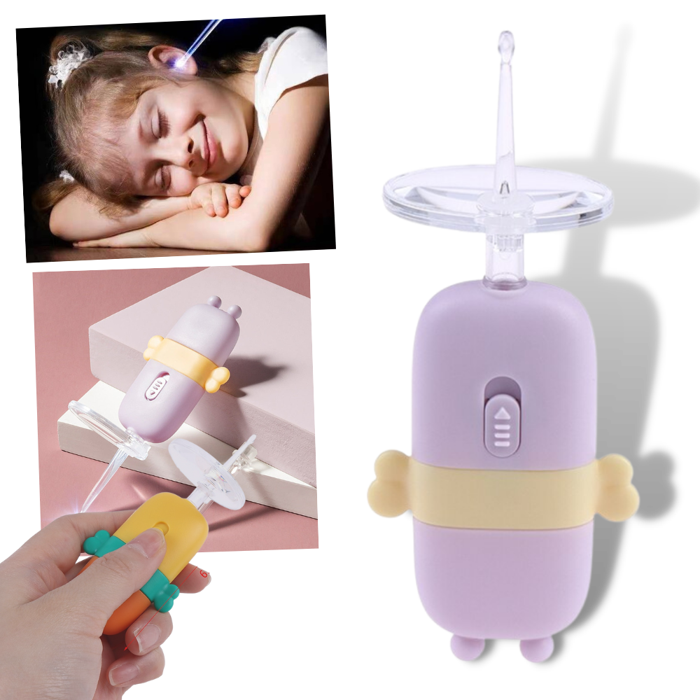 Baby Ear Cleaner Spoon with Light -