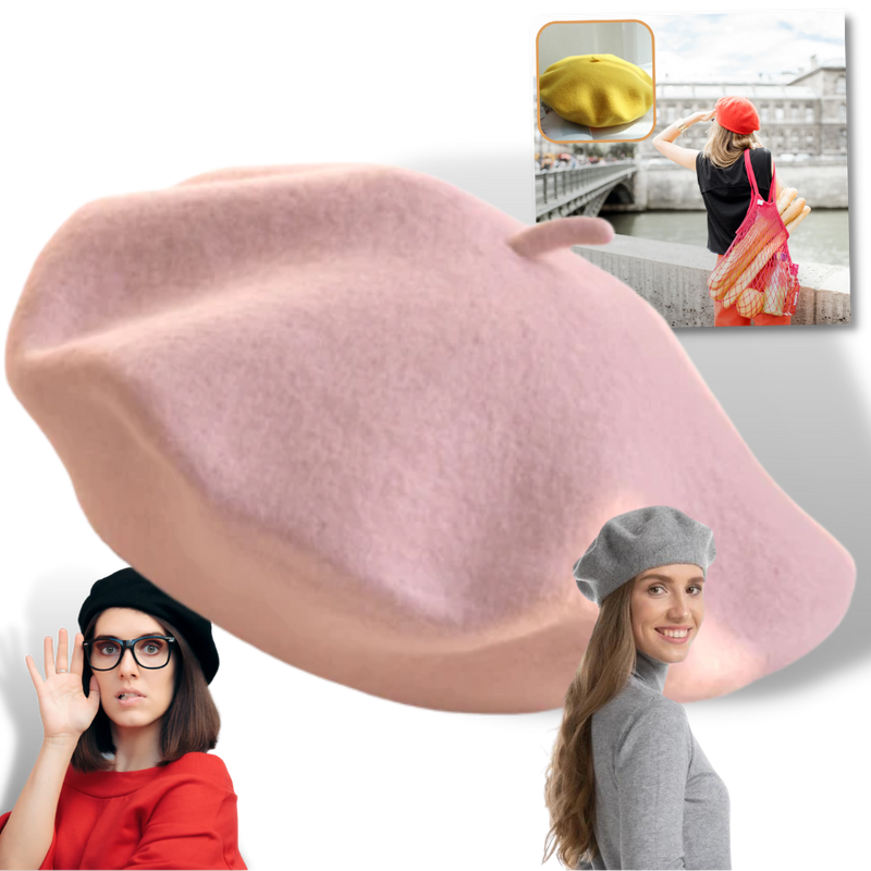 Women's Classic Woollen Beret - Ozerty