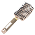 Boar Bristle Massaging Hairbrush