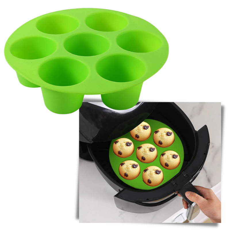 Round Silicone Cupcake Tray
