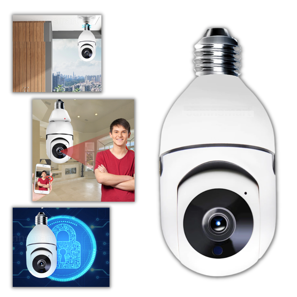 Smart Camera Light Bulb -