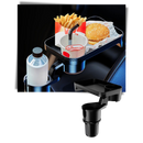 Car Cup Holder and Rotating Tray