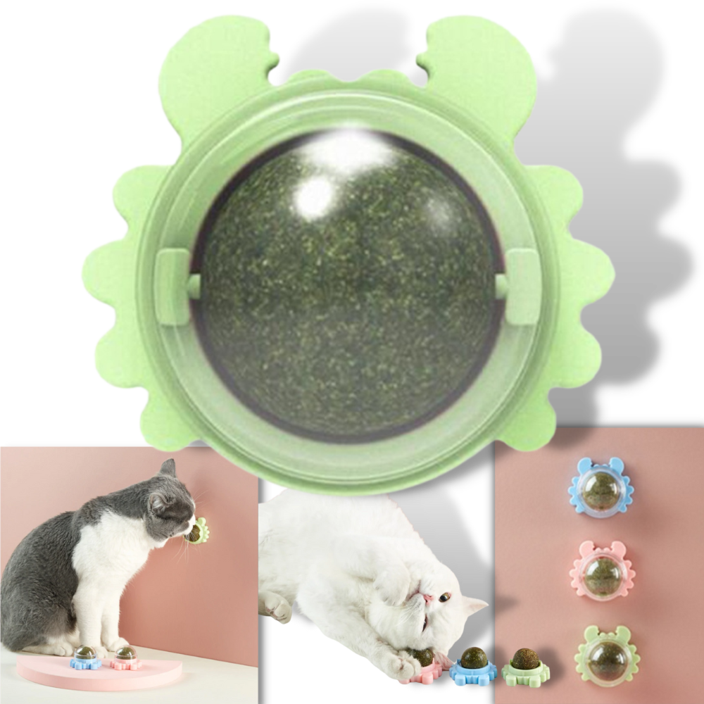 Rotatable Cat Mint Ball Toy -