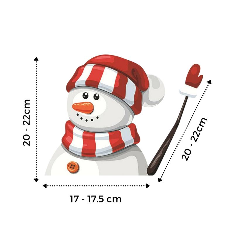 Christmas Windscreen Wiper Sticker
