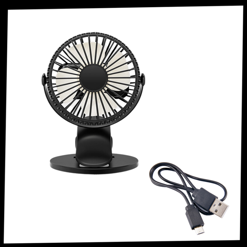 Portable Rechargeable USB Fan