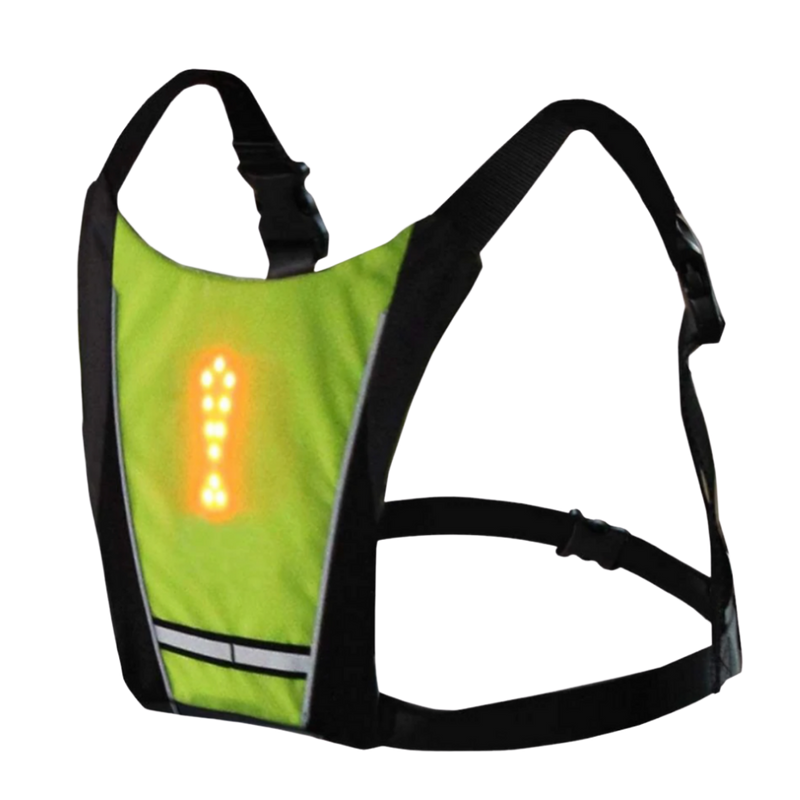 Reflective Cycling Vest With LED