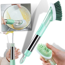 Cleaning Brush with Soap Dispenser -