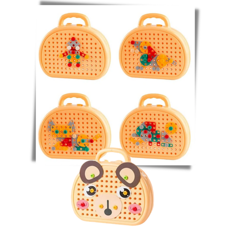 Educational Puzzle Toy and Drill Kit