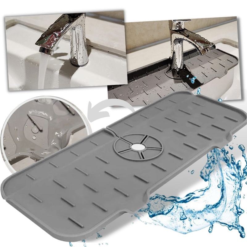 Kitchen Splash Guard Faucet Silicone Mat -