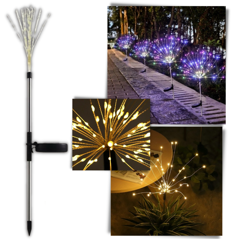 Electric Firework Garden Lights -