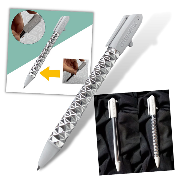 Shape-Changing Stainless Steel Gel Pen -
