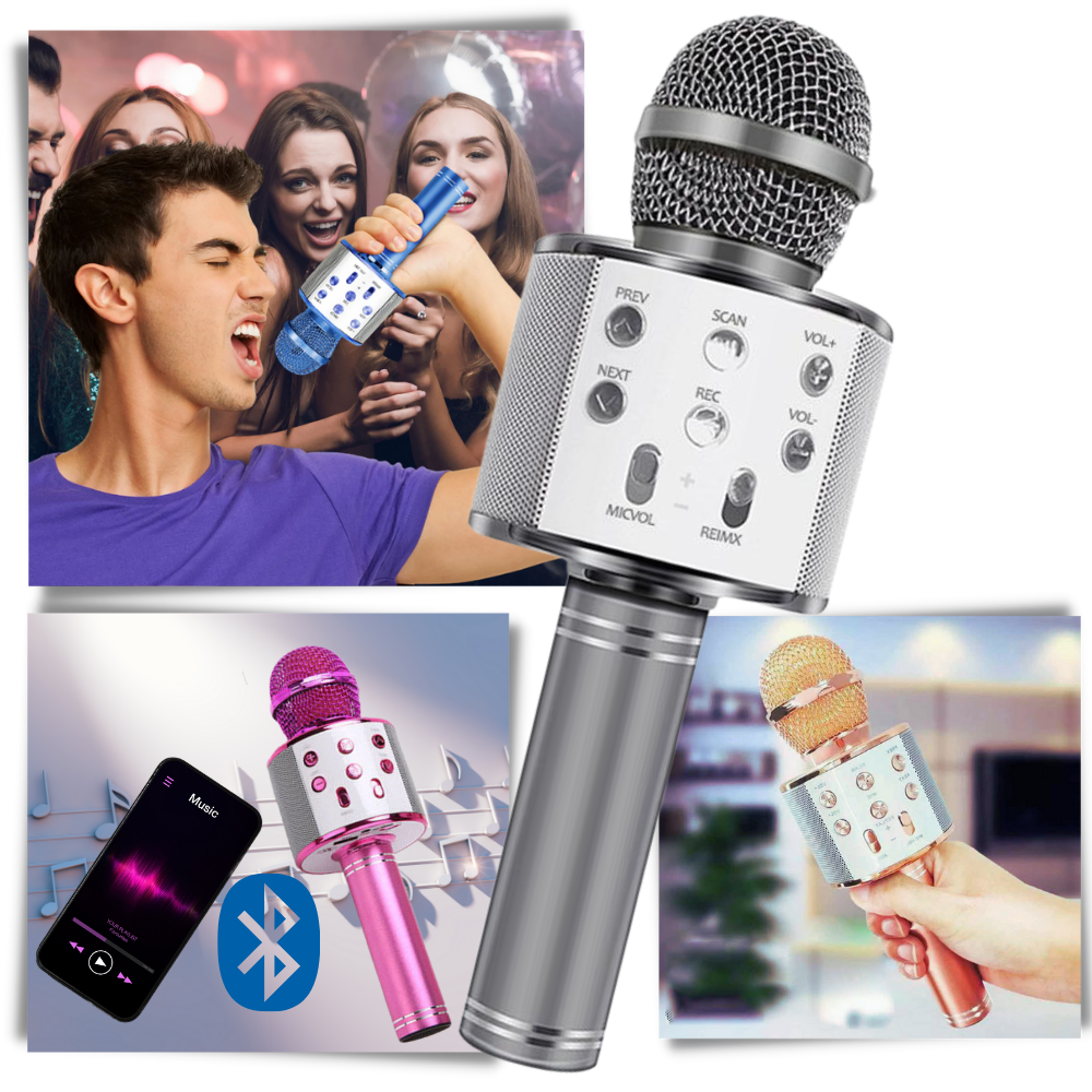 Wireless Bluetooth Karaoke Microphone - Oustiprix