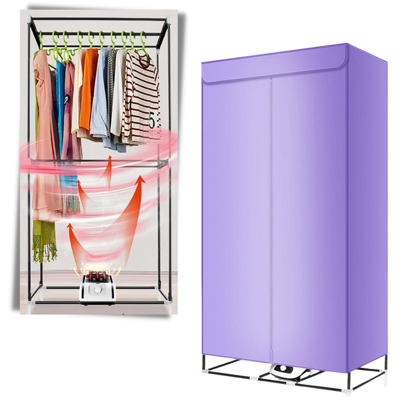 Portable Electric Clothes Dryer & Rack