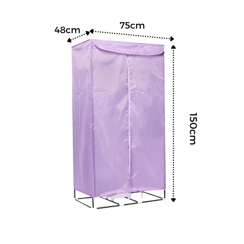 Portable Electric Clothes Dryer & Rack