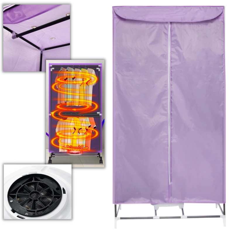 Portable Electric Clothes Dryer & Rack -