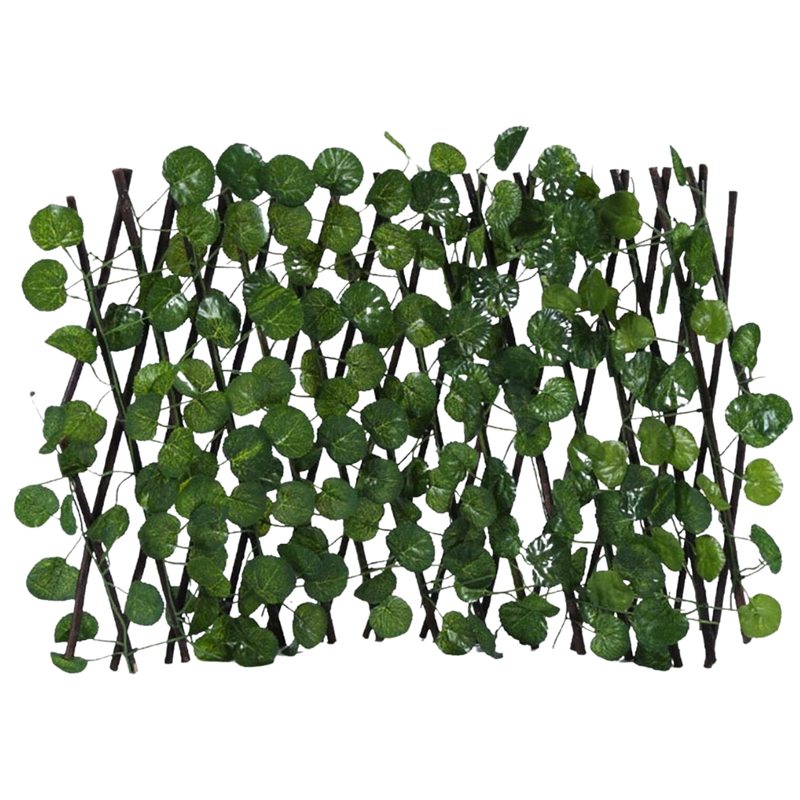 Retractable Artificial Plant Fence