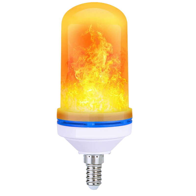 LED Lamp with Flame Effect