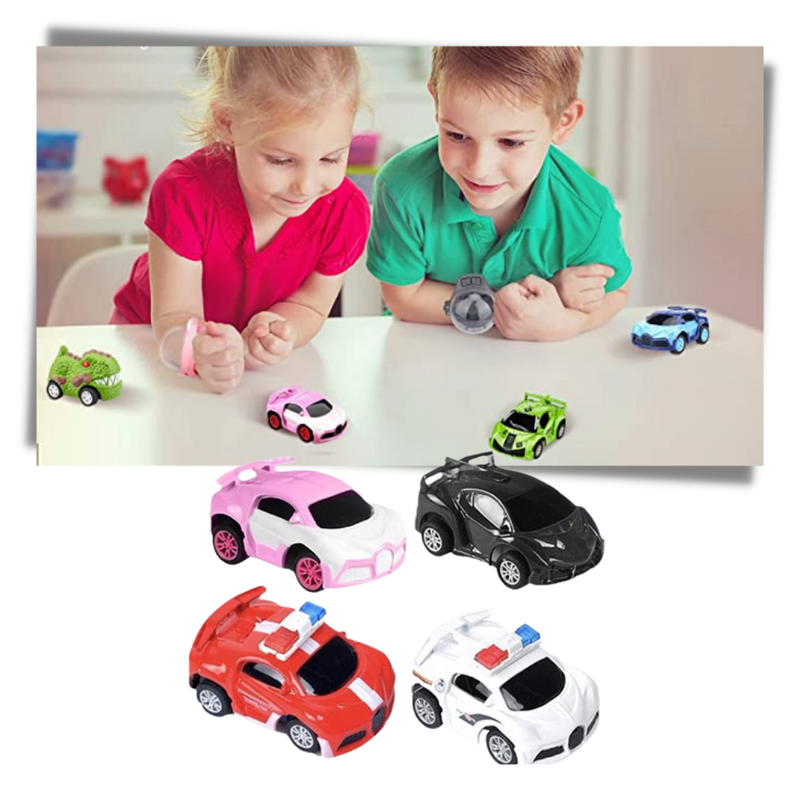 Rechargeable Remote Controlled Car Watch