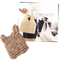 Pleated Stretch Shopping Bag