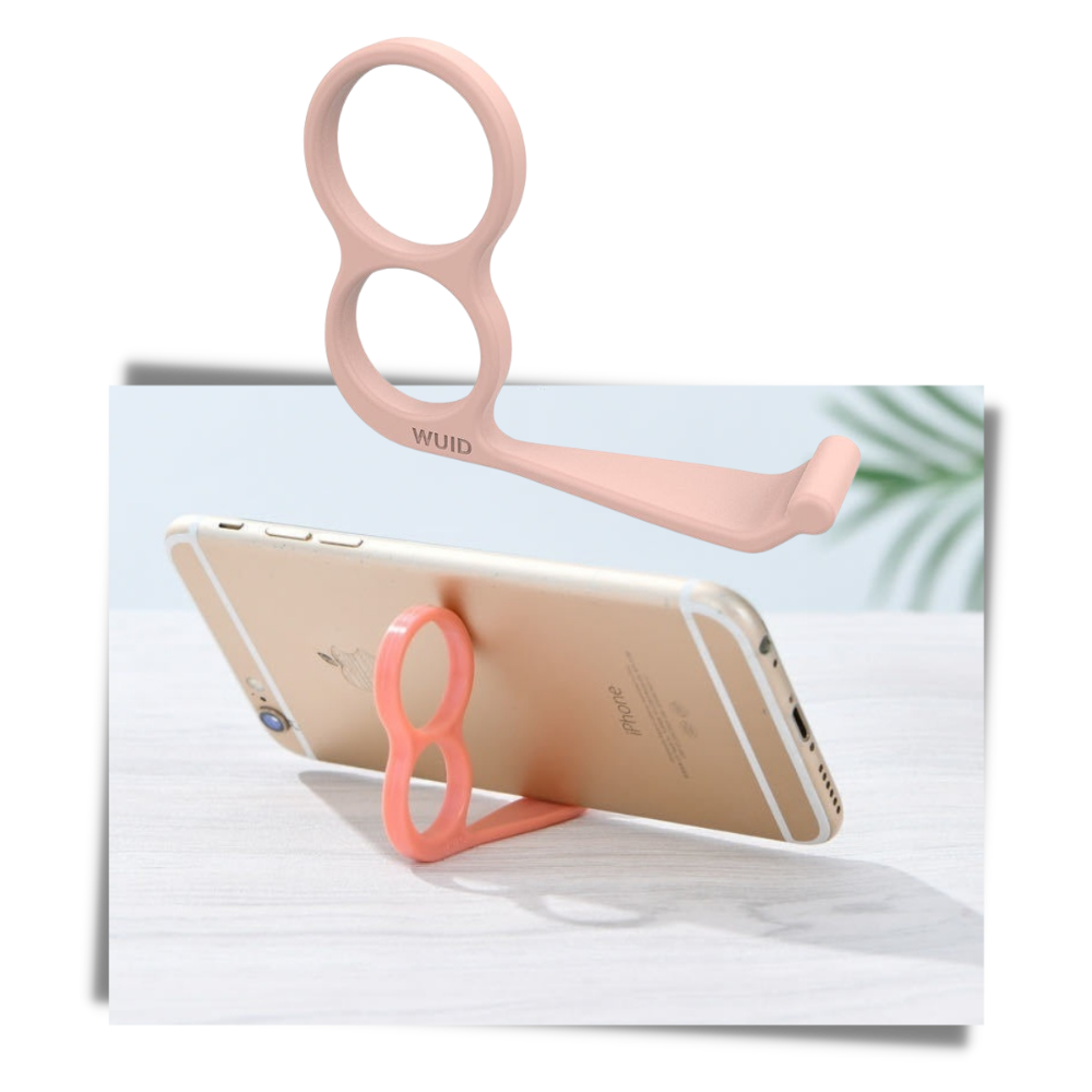 Lightweight Phone Stand and Hook 4-pack