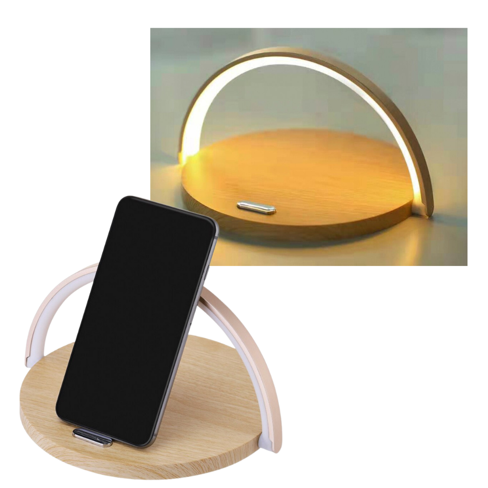 Desk Lamp & Wireless Phone Charger