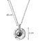 I Love You Necklace in 100 Languages