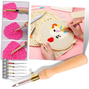 Embroidery Punch Needle Tool Kit -