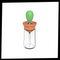 Oil Glass Bottle with Brush