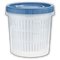 Stackable Food Container with Drainer