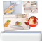 Plastic Food Wrap Dispenser and Cutter -