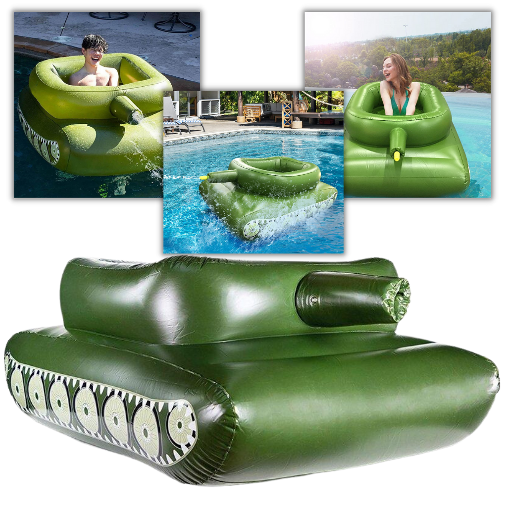 Inflatable Tank Pool Float -