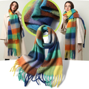 Plaid Women's Winter Scarf -
