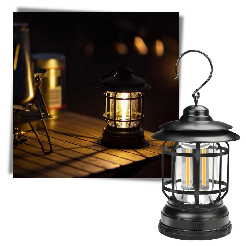 Retro LED Camping Lantern